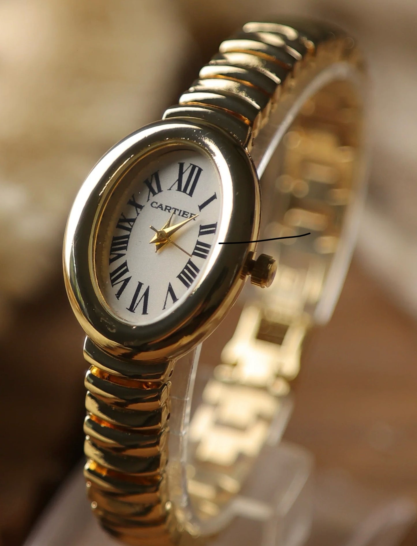 Cartier Baignoire Golden