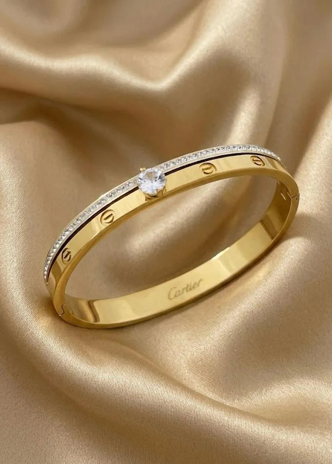 Cartier Center Stoned Bangle
