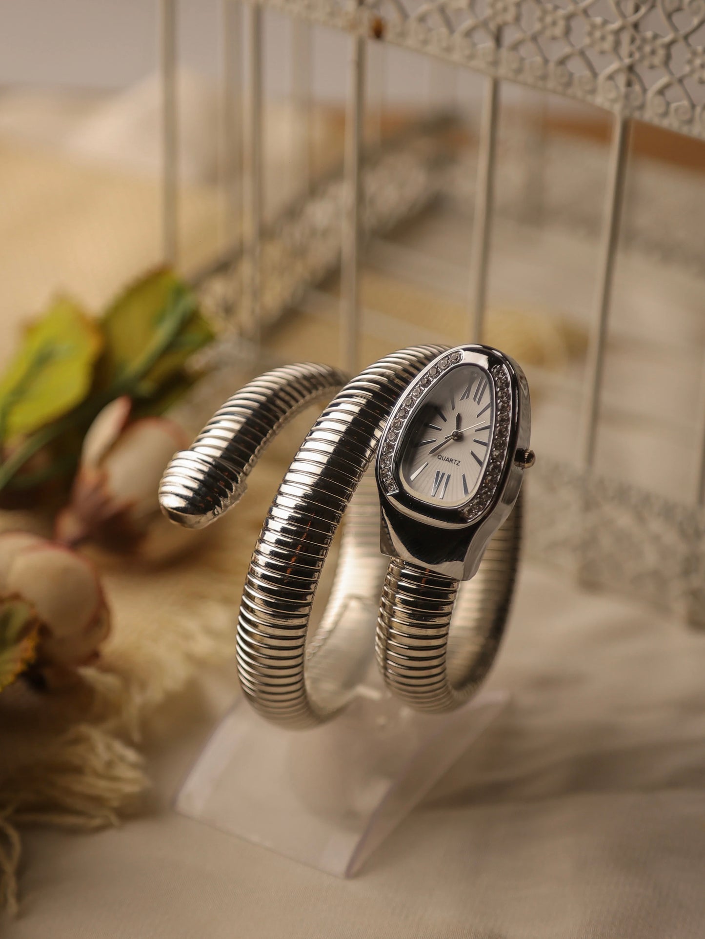 Snake Watch Silver