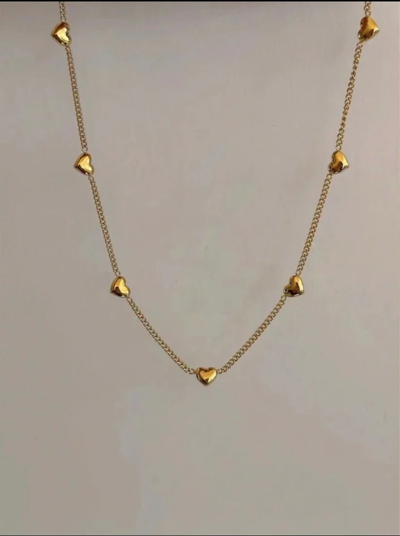 Everyday Romance Many Hearts Necklace