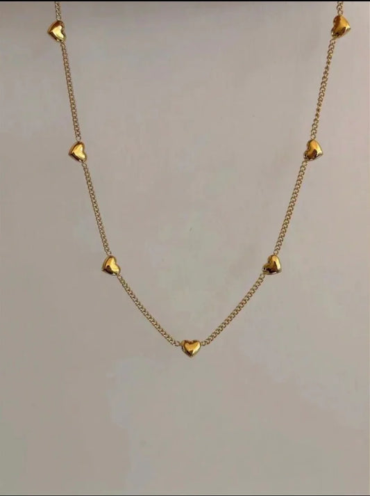 Everyday Romance Many Hearts Necklace