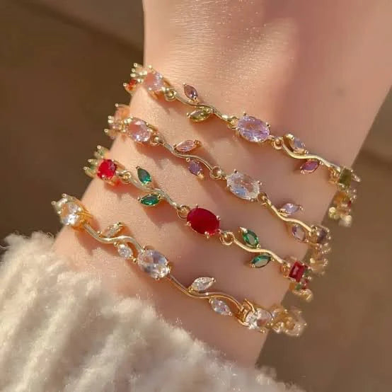 Diamond Tulip Bracelet