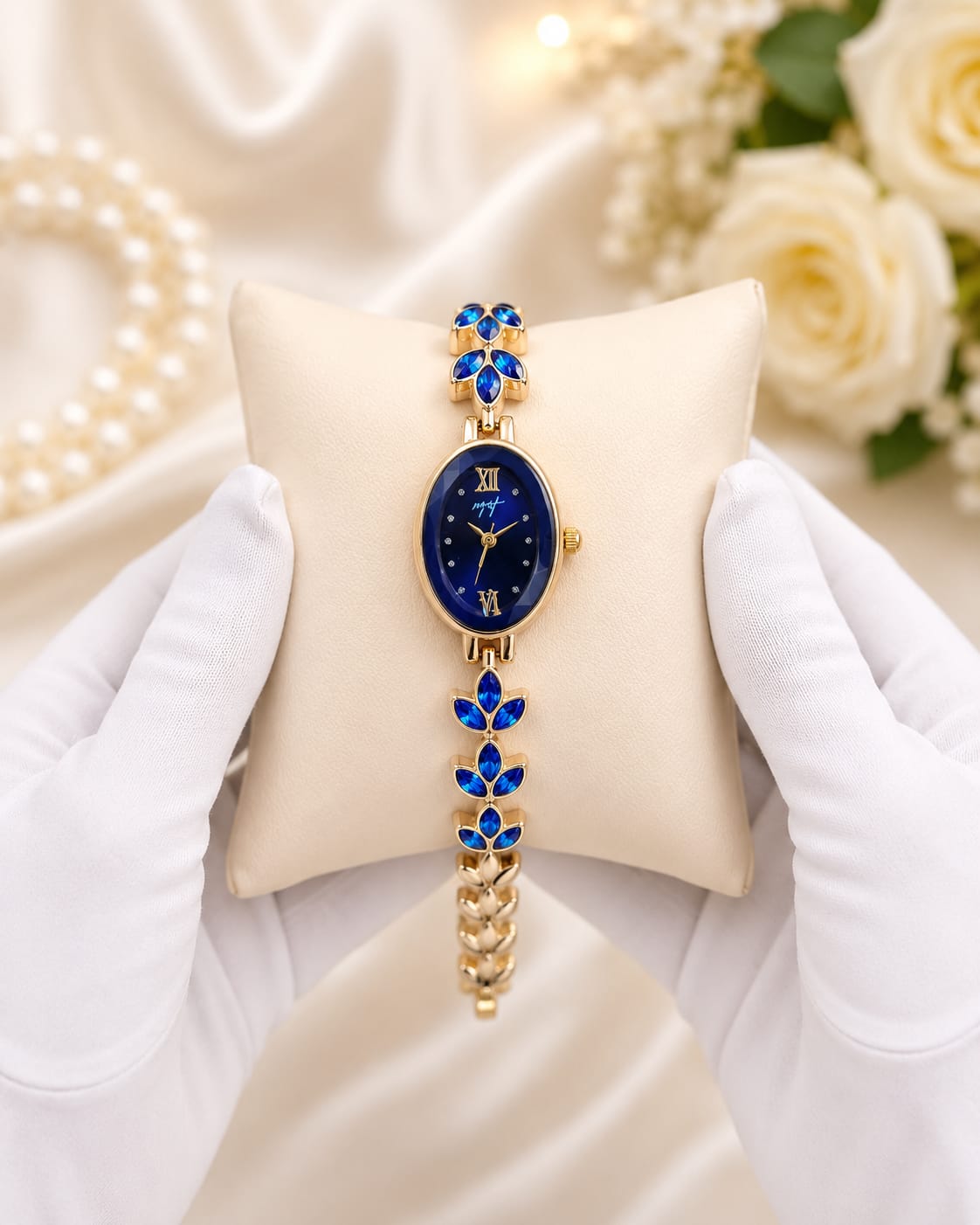 Blue Emerald Watch