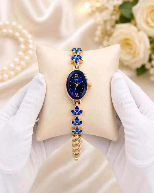 Blue Emerald Watch
