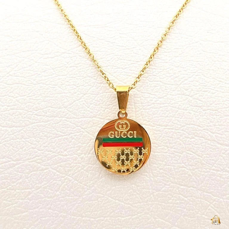 Red & Green Charm Necklace