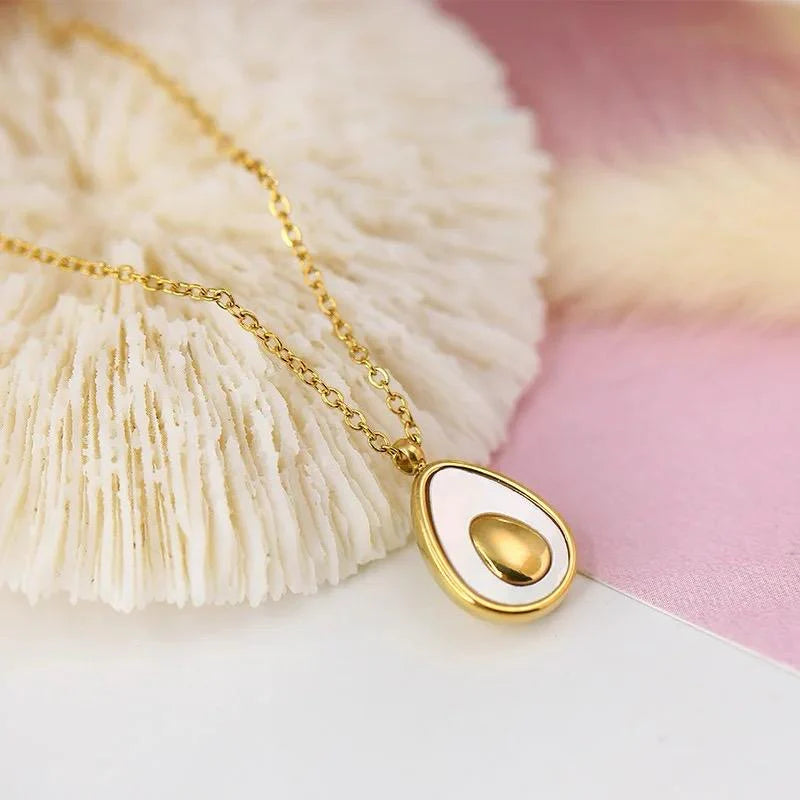 Avocado Charm Necklace