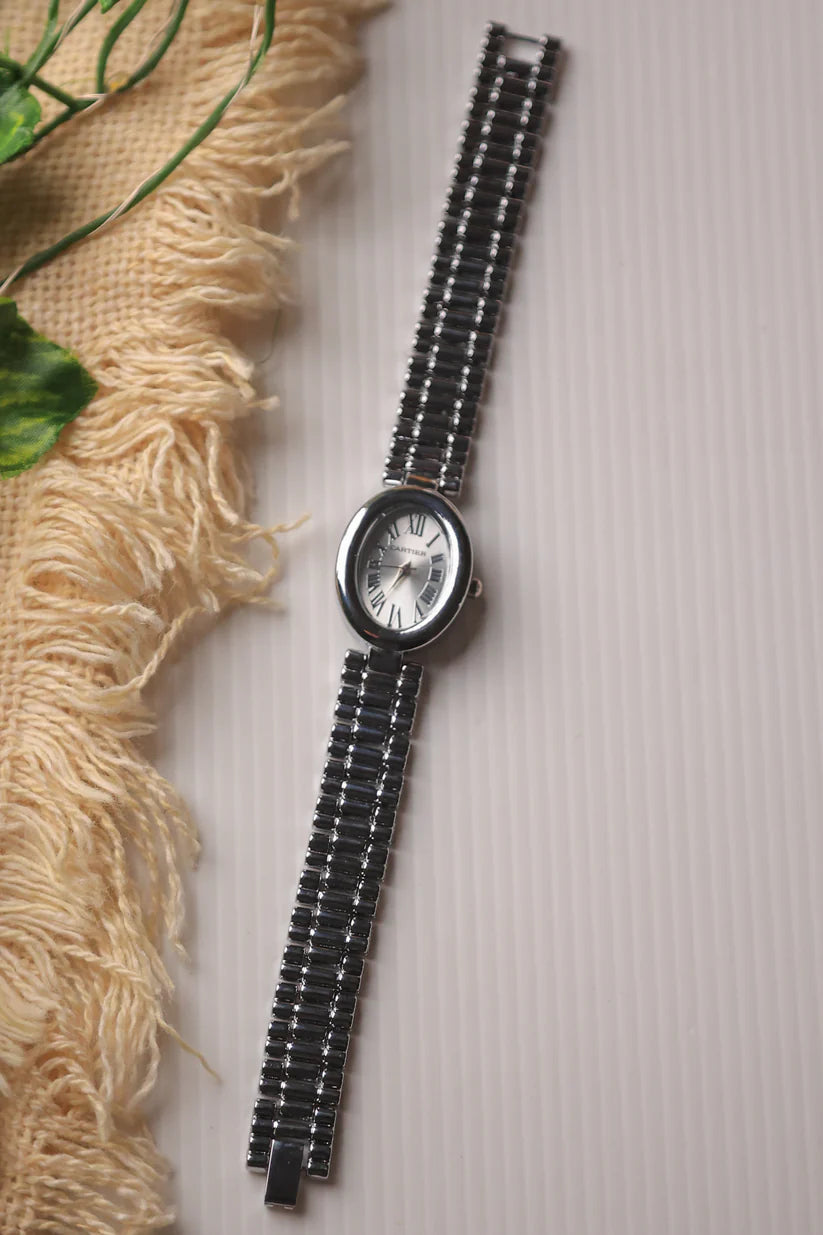 Cartier Oval Silver