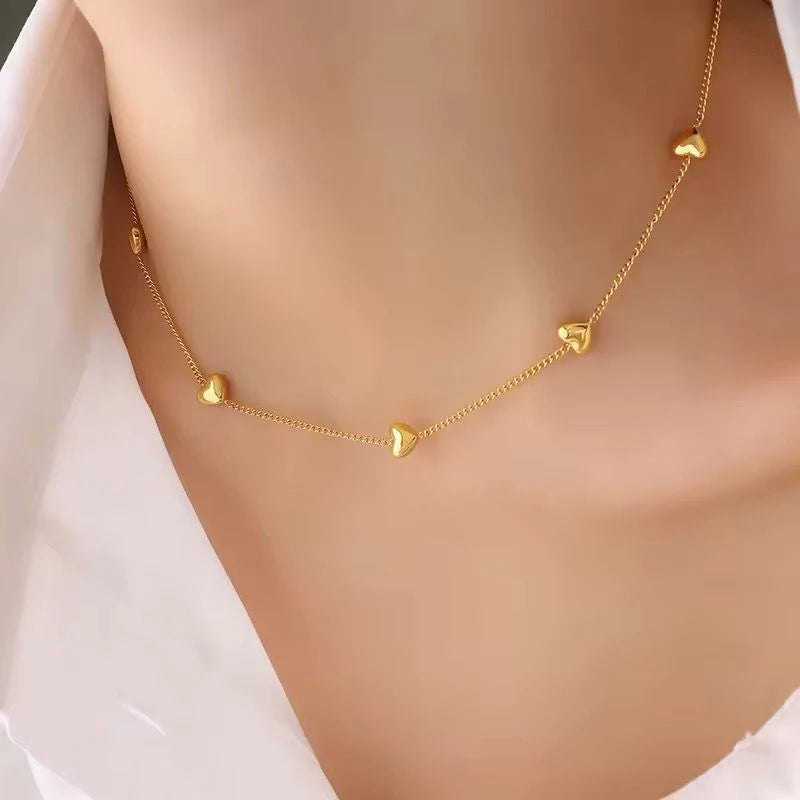 Everyday Romance Many Hearts Necklace