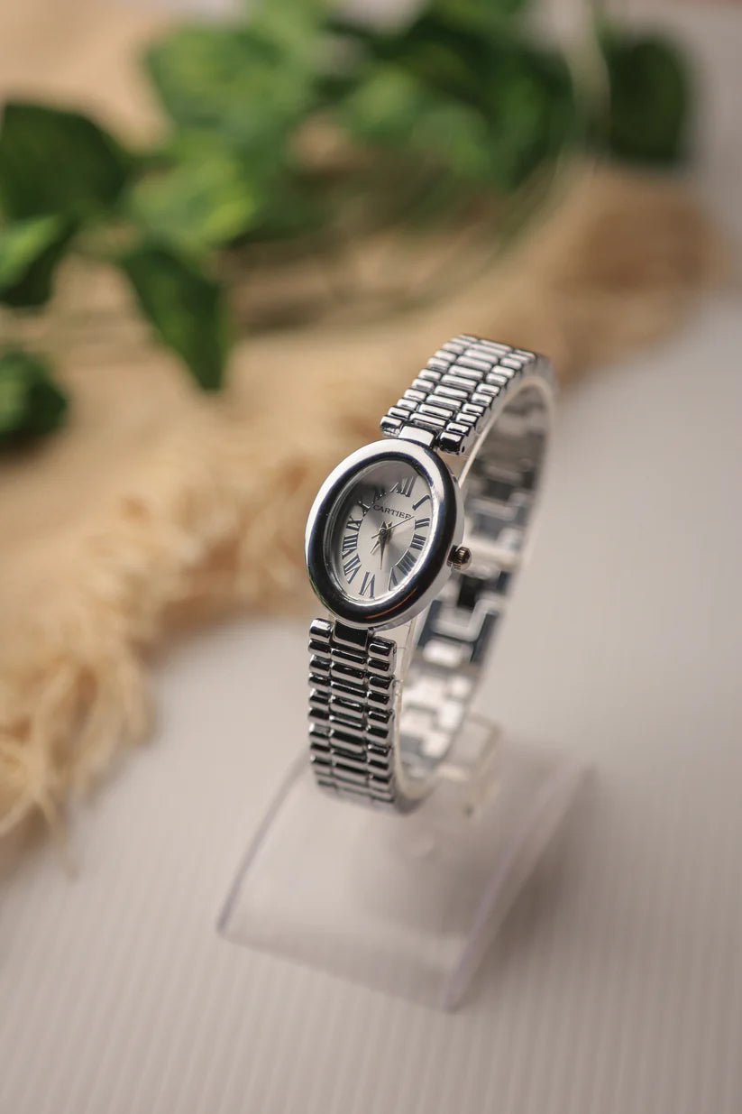 Cartier Oval Silver