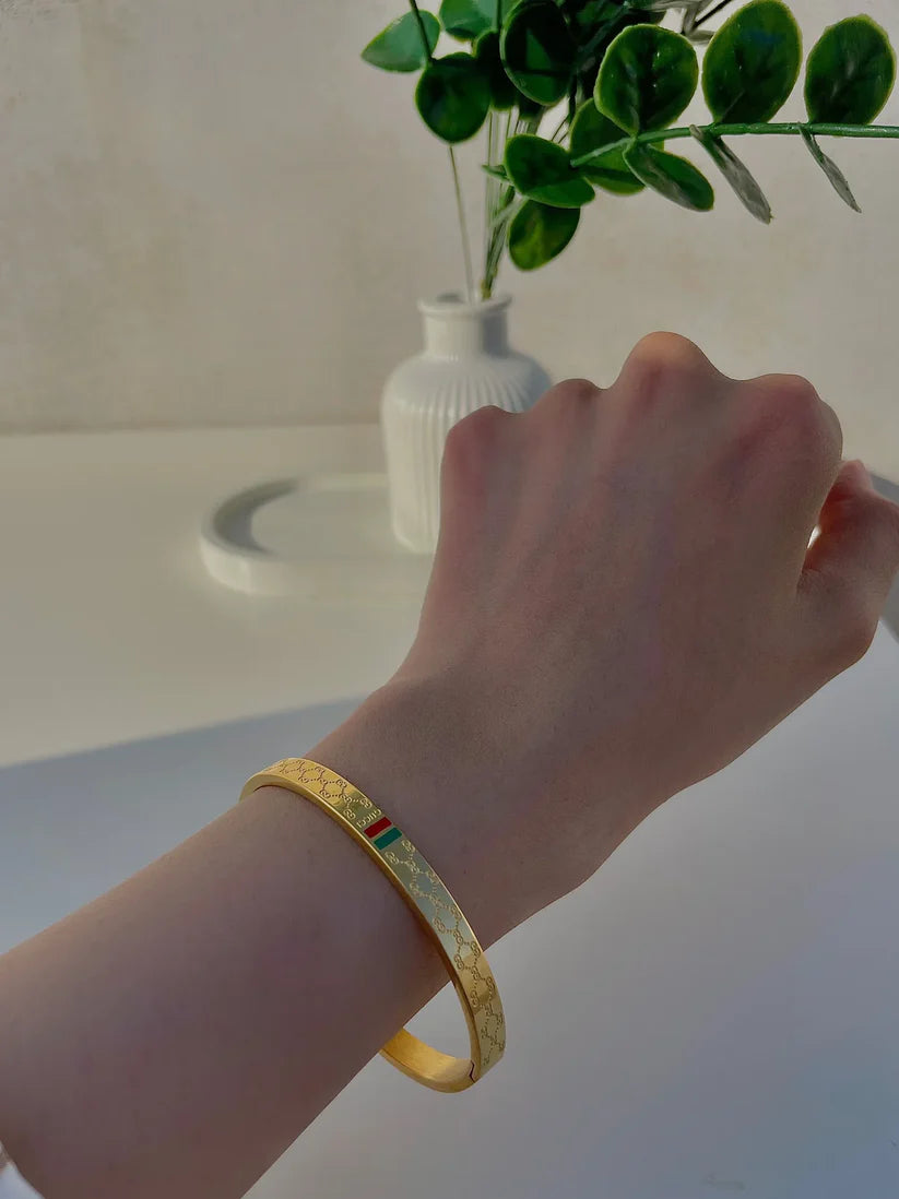 Cartier Diamond, Nail Bangle & Red and Green Bangle