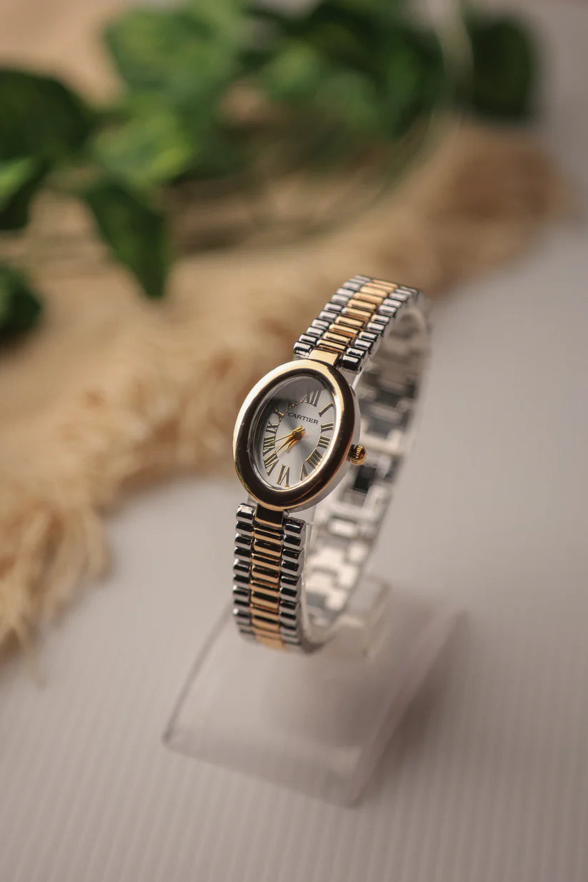 Cartier Oval Gold Twotone