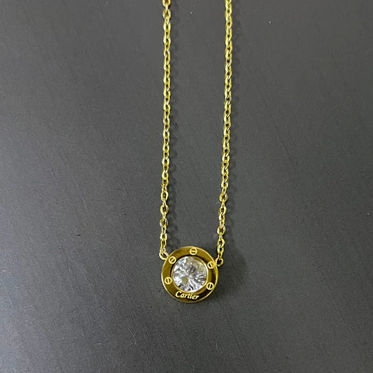 Cartier Stone Necklace