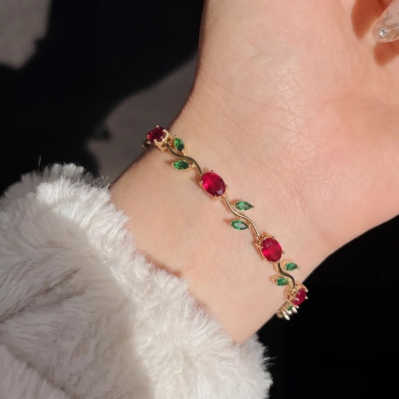 Diamond Tulip Bracelet