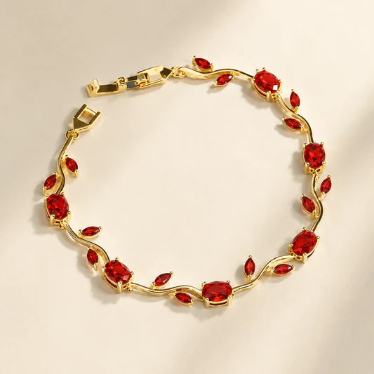 Diamond Tulip Bracelet