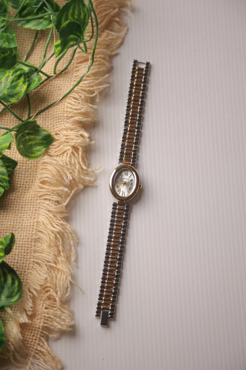 Cartier Oval Gold Twotone