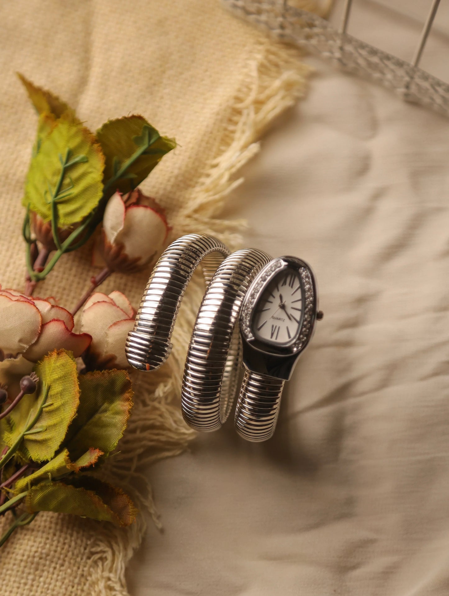 Snake Watch Silver