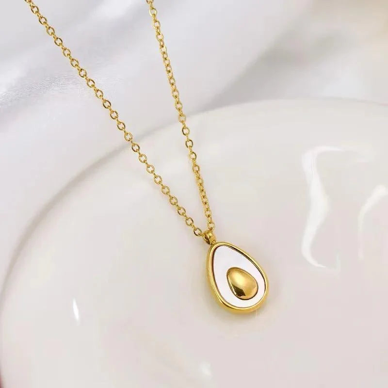 Avocado Charm Necklace