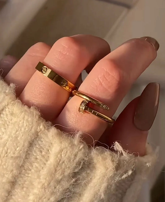 Nail & Cartier Ring