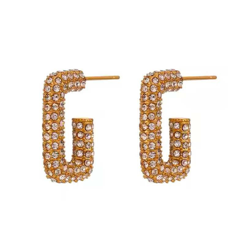 Cubic Zirconia Hoop