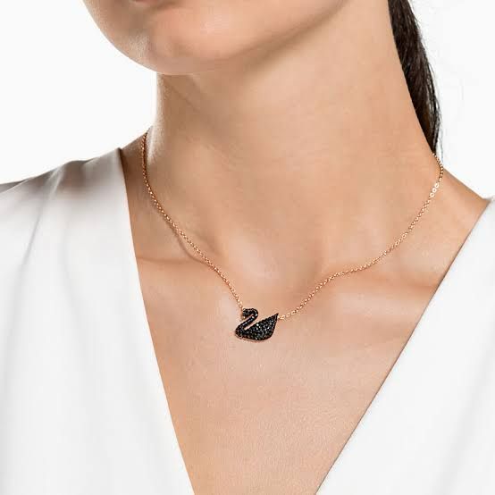 Swarovski Swan Necklace