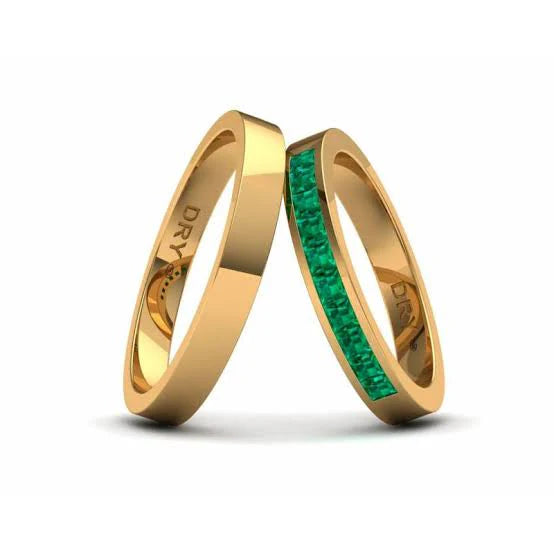 Green Emarald Ring