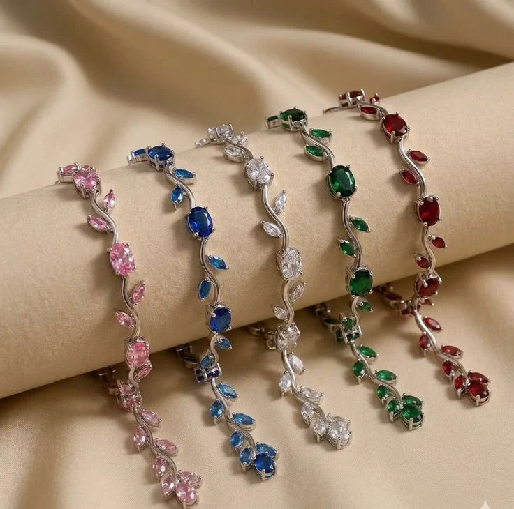 Diamond Tulip Bracelet