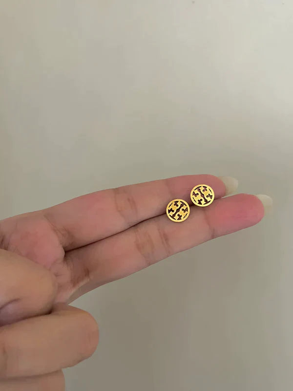 TB Round Studs Earrings
