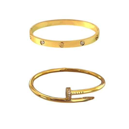 Cartier Diamond Love & Nail Stack Duo Set
