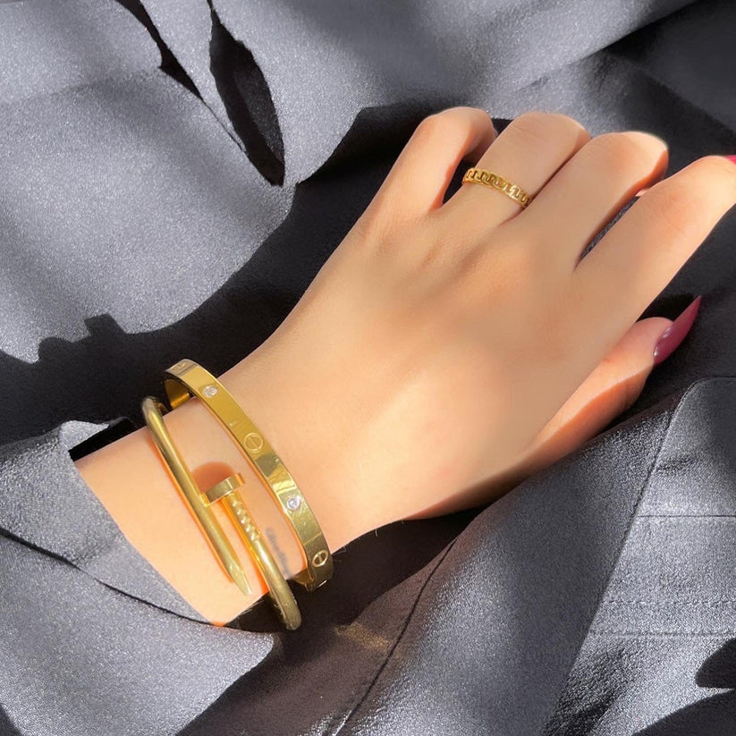 Cartier Diamond Love & Nail Stack Duo Set